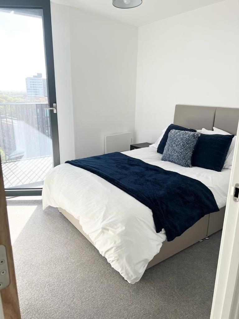 Luxury 2 Bed Apt With City View Manchester Exterior photo